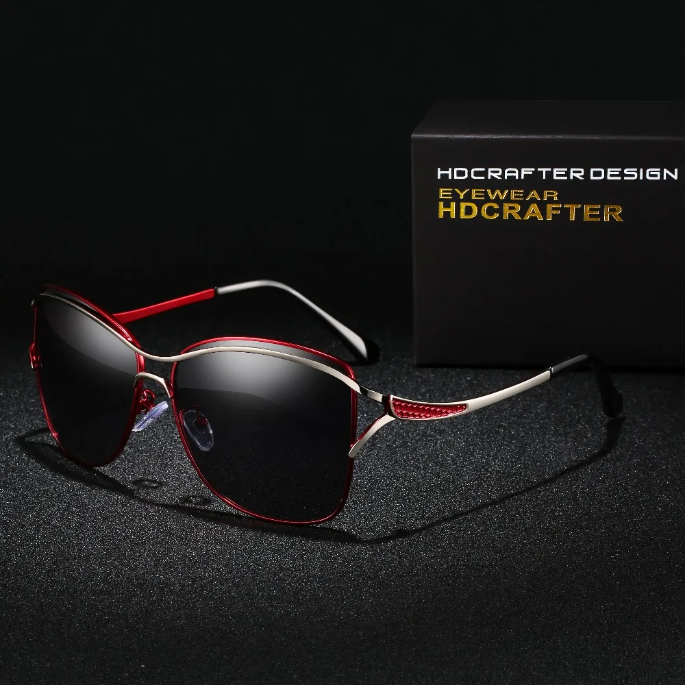 

ladies brand sunglasses women polarized fashion alloy sun glasses for female driving eyewear butterfly lentes de sol mujer