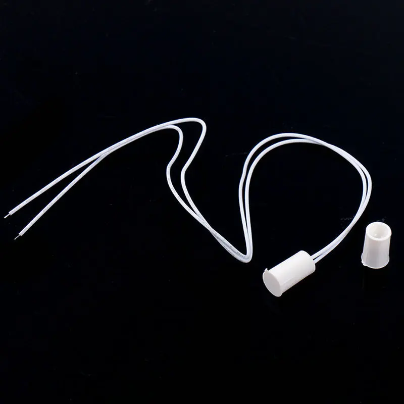 

5 Pair Wired Door Window Sensor Recessed Magnetic Contacts Security Reed Switch Alarm For Home Security Alarm White Hot Sale