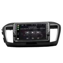 Автомобильный радио мультимедиа 1" Android 8,1 автомобильный DVD для Honda Accord- gps навигация Радио Видео Стерео Плеер ips экран