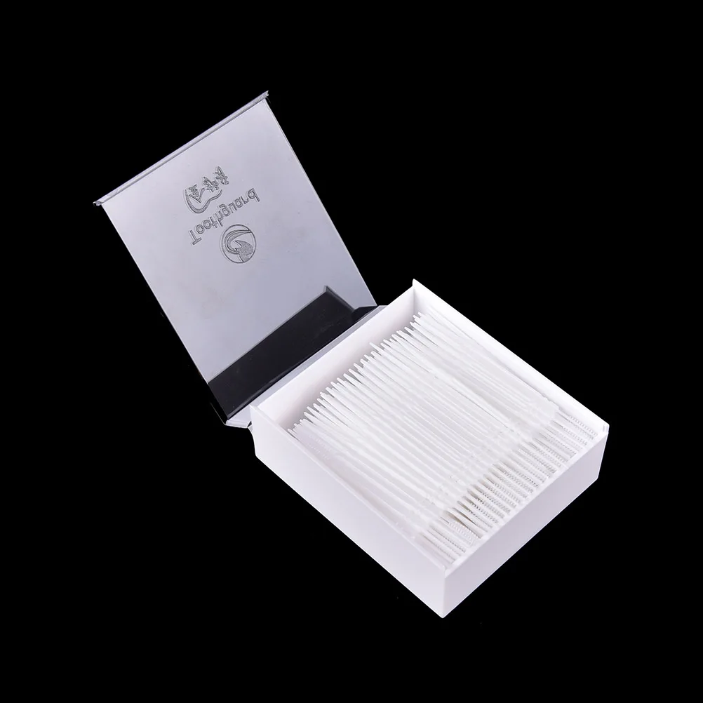 

HOT 300pcs Plastic 2 Way Toothpicks Teeth Cleaner Oral Care Bar Tableware Decorative