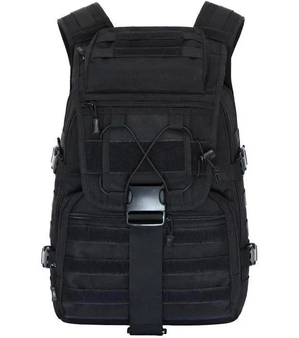 Тактический охотничий рюкзак Molle, походная сумка, Рюкзаки большой емкости, армейский военный страйкбольный рюкзак, аксессуары - Цвет: Black