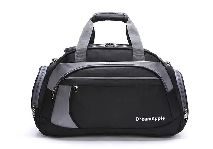 Лидер продаж, профессиональная большая спортивная сумка, сумка для спортзала для мужчин и женщин, независимая сумка для хранения обуви, тренировочная сумка для фитнеса, переносная сумка на плечо для мальчиков - Цвет: Black