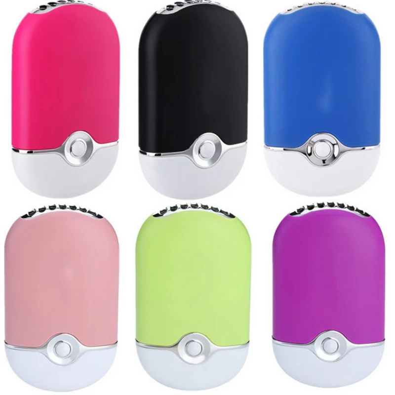 

Portable Handheld Mini Cooli Pocket USB Fan desk air conditioner humidification cooling Rechargeable Fan Grafted Eyelashes Dryer