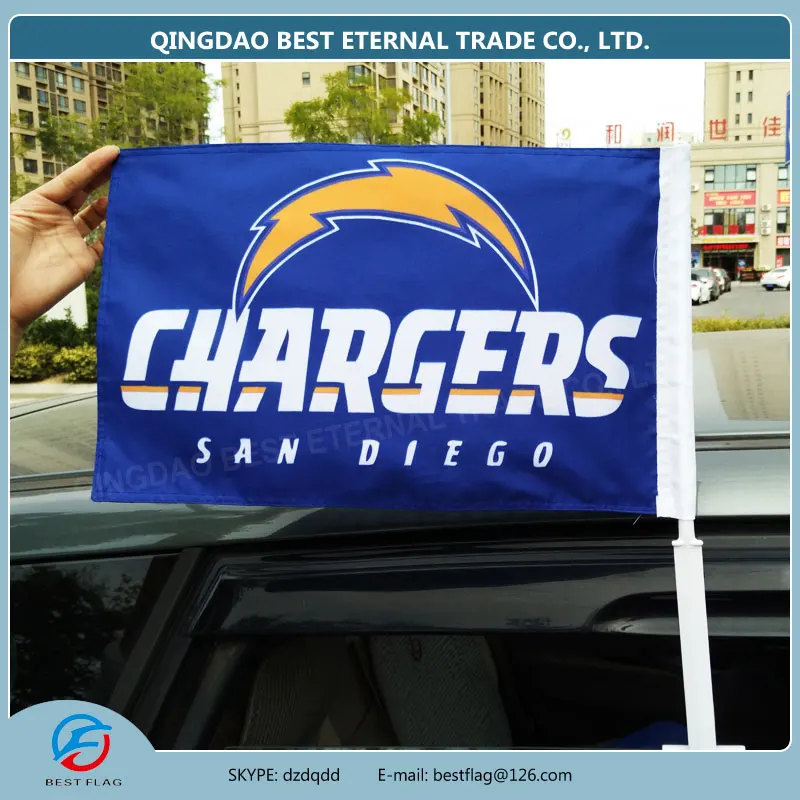 BEST FLAG Custom NFL car flag SD Chargersnfl car flagscar flagflags