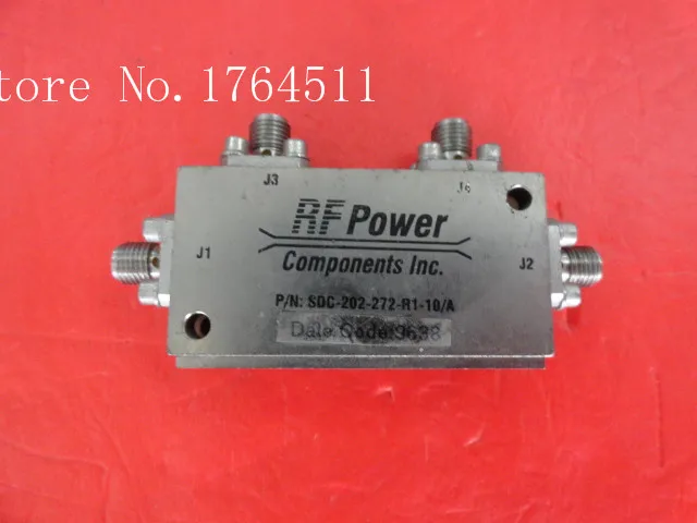 

[BELLA] RF POWER SDC-202-272-R1-10/A 1.8-2.6GHz 10dB supply bridge SMA