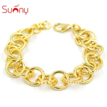 Солнечные Браслеты Женские брелоки с цепочкой высокого качества, модные украшения для женщин, вечерние, свадебные, повседневные, Подарочные