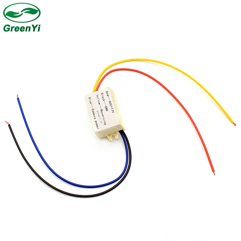 

Stabilized 12V DC Power Relay Filter Car Voltage Regulater For Car Rear View Camera Connecting Accessories For VW Ford BMW