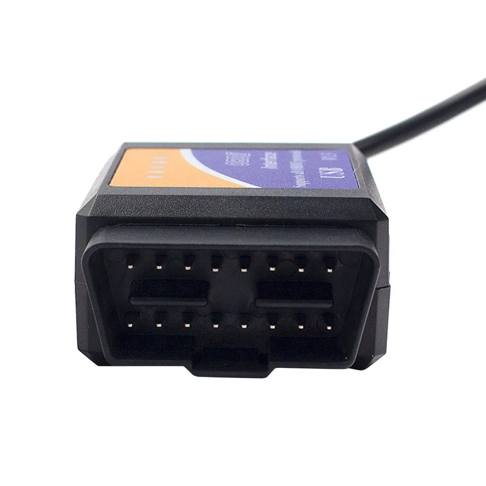 USB ELM327 V1.5 OBD2 сканер автомобильный диагностический инструмент OBD ELM 327 wifi 1,5 поддерживает OBD II протоколы для Android/IOS/Torque Windows 7 8