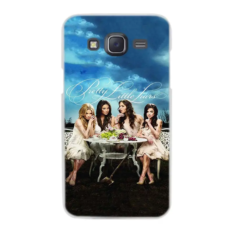 10 Шели надписью Pretty Little Liars и ТВ Прозрачный жесткий чехол из пластика с изображением чехол для телефона для samsung J1 J2 J3 J4 J5 J6 J7 J8 J7 Prim Plus - Цвет: 10