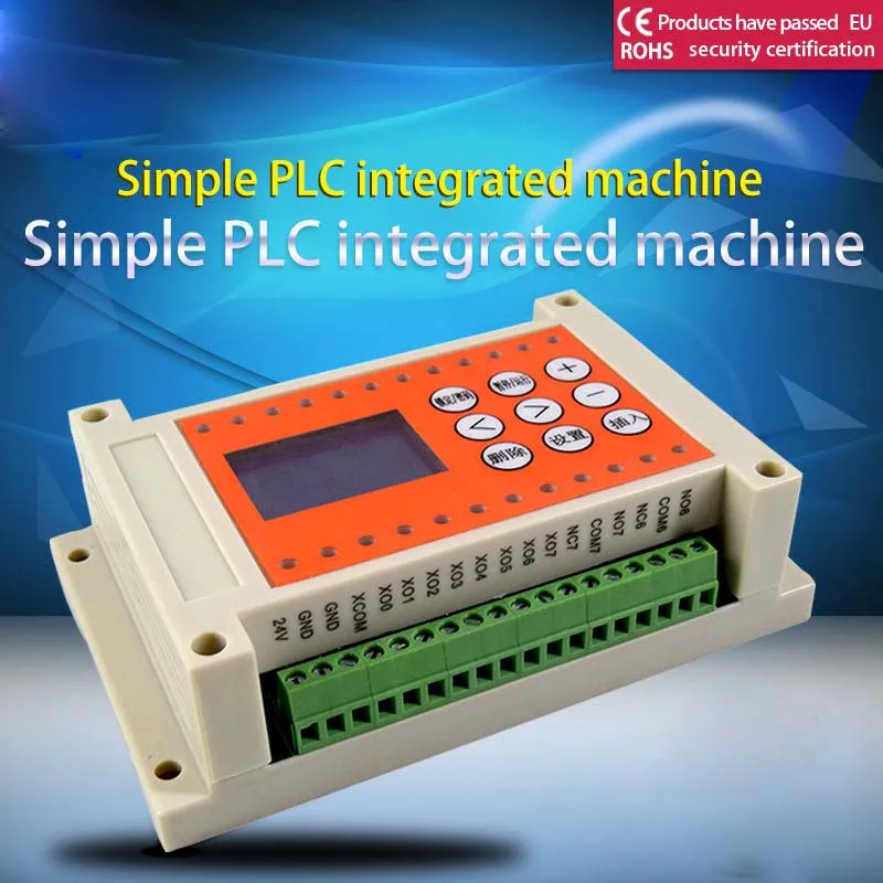 

8 into 8 out of 8 more road time relay programmable controll,simple PLC AIO