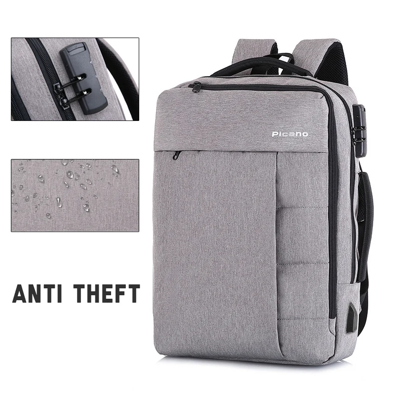 

Anti Theft Laptop Backpack Bag Men Male Women Student School Business 15.6 Notebook Backpacks USB Waterproof Bagpack Rucksack