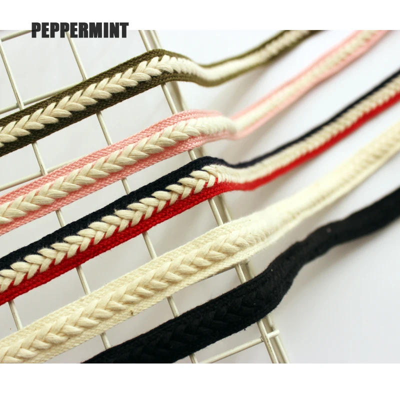 

2yard 1.5cm Cotton braid Trim multicolor Tassel Trimming colorful Ribbon Garment Sewing Accessory Curtain Decorative