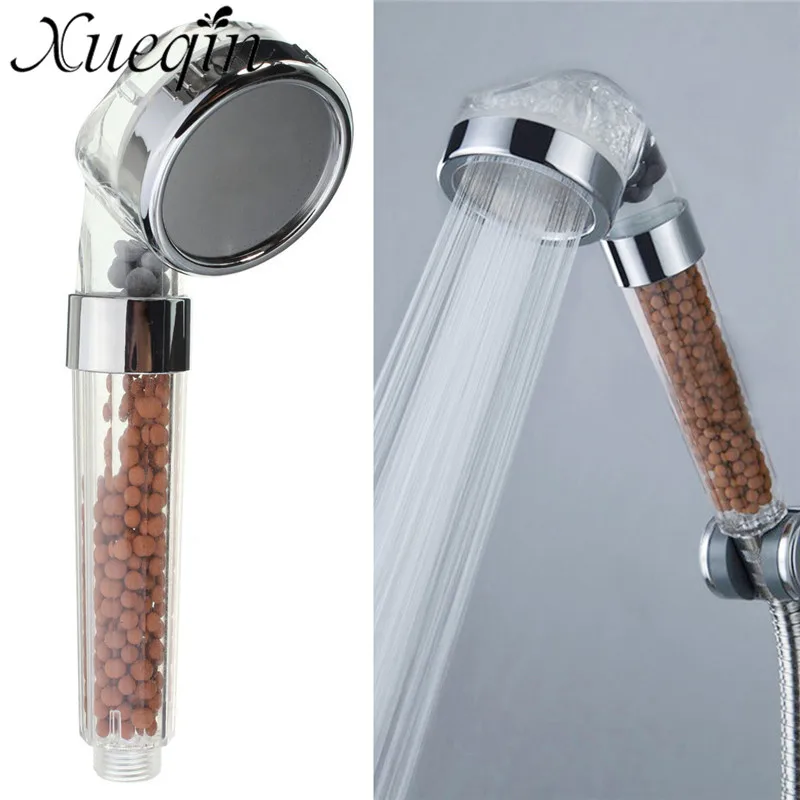 

Xueqin High Pressurize Water Saving ABS Plastic Hand Shower Bathroom Shower Head Handheld Rain Shower Head