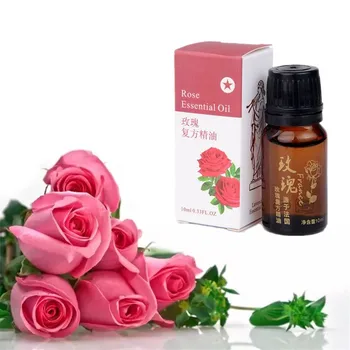 

10ml Fast Weight Lose Rose essential oil for Slimming Body relax massage Rose essential Burning Fat oil Slimming Cream Wholesale