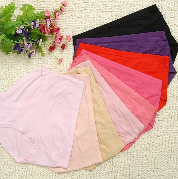 4pcs/lot 2017 new fashion bamboo fibre plus size panties seamless panty women big size briefs high waist ladies' underwear