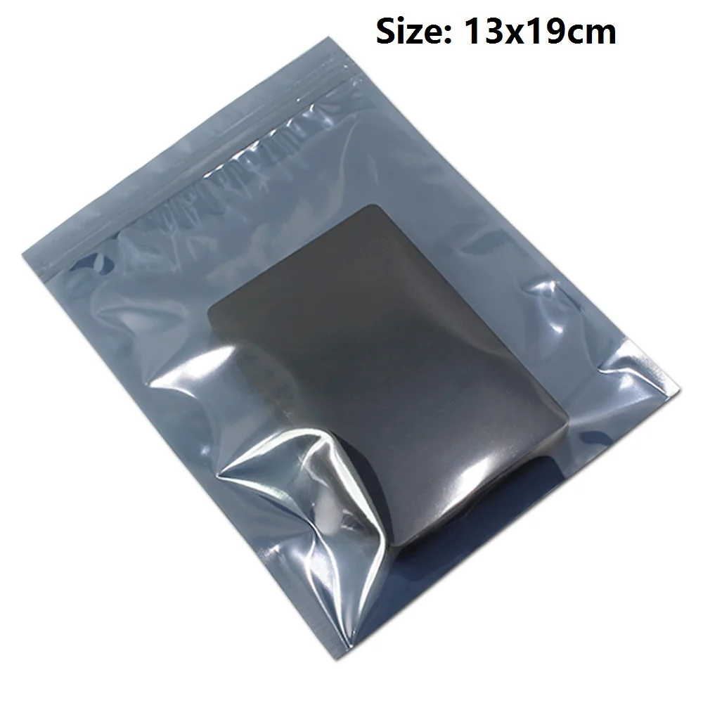 13*19cm Reclosable Anti Static Shielding Bags Esd Antistatic Package
