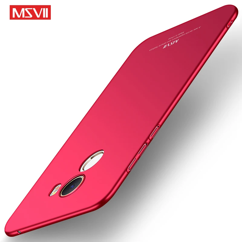 Для Xiaomi mi x 3 чехол MSVII Xiaomi mi x 2 чехол Роскошный тонкий жесткий PC матовый чехол для Xiaomi mi Mix 2 mi x 3 mi x2 mi x3 - Цвет: Smooth Red