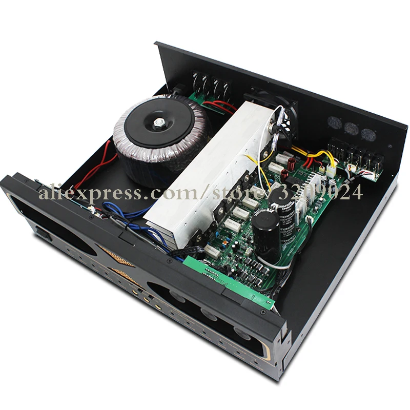 Card Package Amplifier 500W*500W Dual Reverb