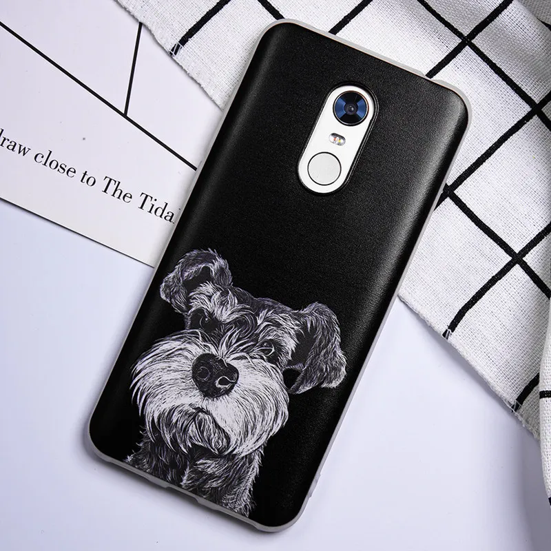 TOMKAS Painted Phone Case For Xiaomi Redmi 4X 5 Plus Flower Plants Animal Patterned  TPU Silicone Back Cover Coque fundas        (23)