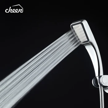 

Cheen 300 Holes Water Saving Shower Head for Dry Skin & Hair High Pressure Bathroom Handheld Showerhead Shower Sprayer