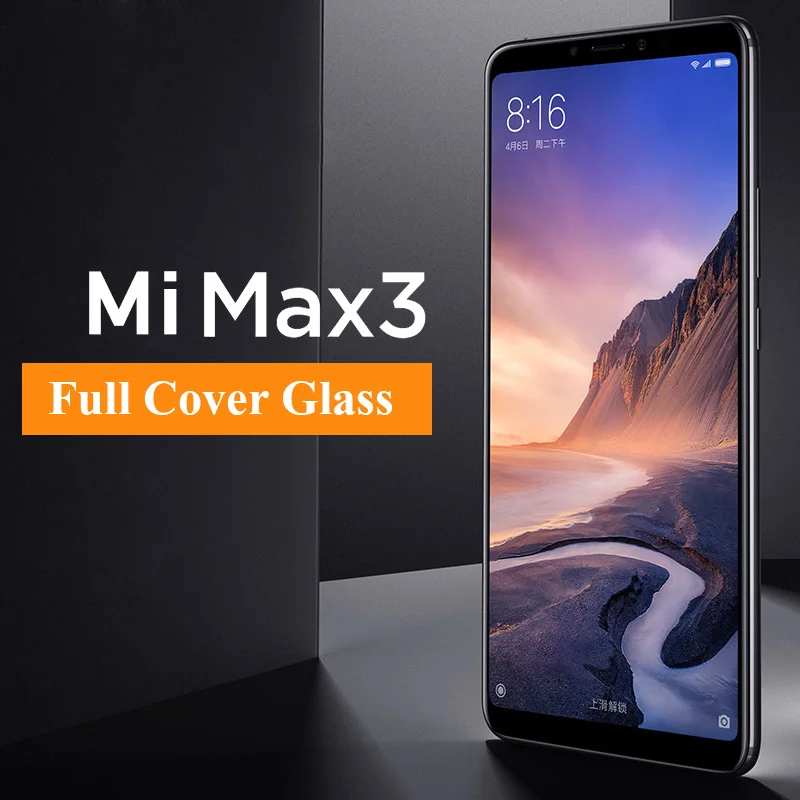 Стекло для Xiaomi mi Max 3 закаленное стекло полное покрытие Защита экрана для Xiaomi mi Max 3 Защитное стекло для mi Max3