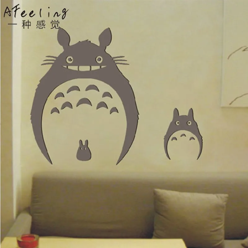 Totoro Wall Decal Vinyl Wall Stickers Decal Decor Home Decorative