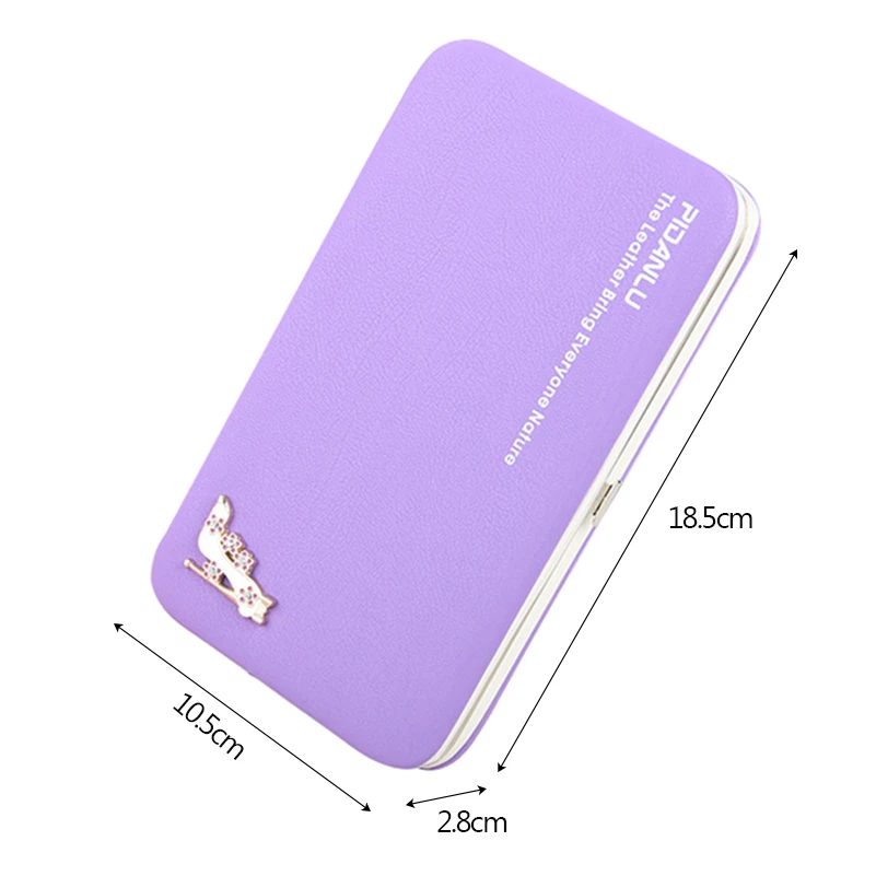 2018 Women Long Clutch Wallets Female Fashion PU Leather Bowknot Coin Bag Phone Purses Famous Designer Lady Cards Holder Wallet03
