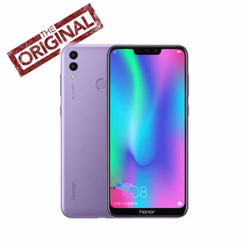 

Origina Honor 8C Cell phone Octa Core 6.26''Full Screen HD+1520x720 Qual-comm Snapdragon 632 Android 8.1 4000mAh Global Firmware