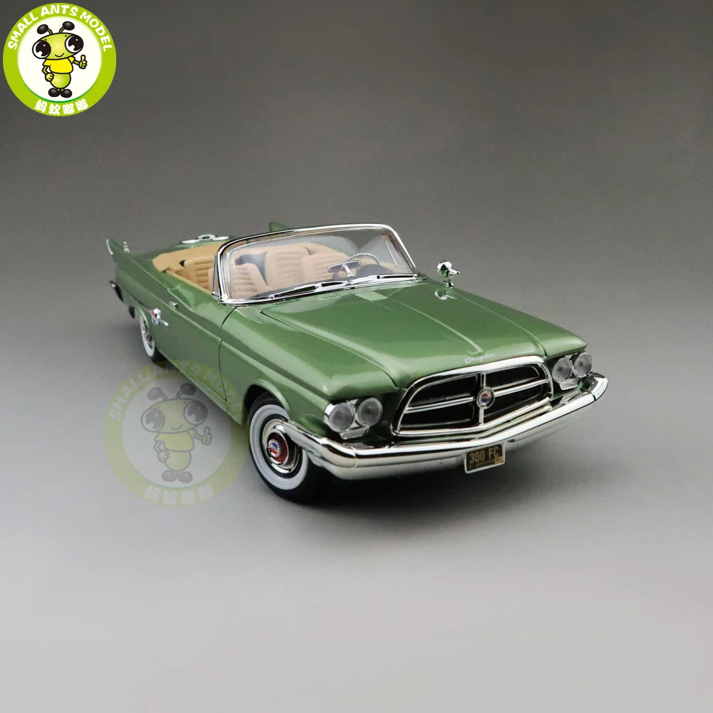 1/18 1960 Chrysler 300F Road Signature литая под давлением Модель автомобиля игрушки для мальчиков и девочек подарок