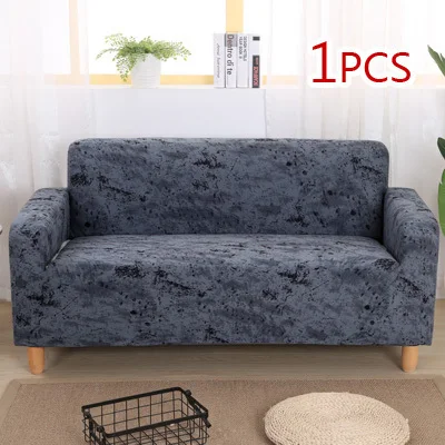 Темно-серый струйный дизайн все включено эластичный стрейч диван Чехлы Нескользящие универсальные секционные диванные чехлы для дивана украшения дома - Цвет: Color4