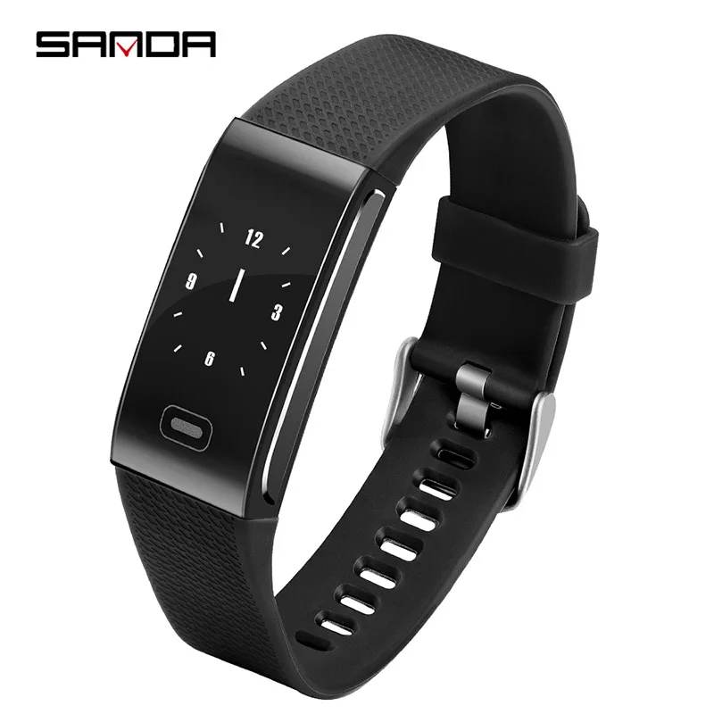 

Sport Watch 2019New SANDA Smart Watch Color Screen Step Count Touch Unisex Popular Money Android Ios Compatibility Sports Watch