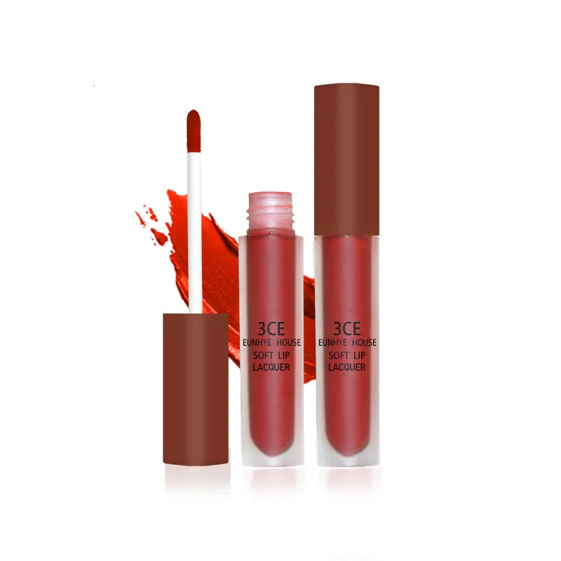 

Matte Velvet Lip Glaze Lipstick Pumpkin Sexy Beauty Tool Popular Color Make Up Lip Gloss