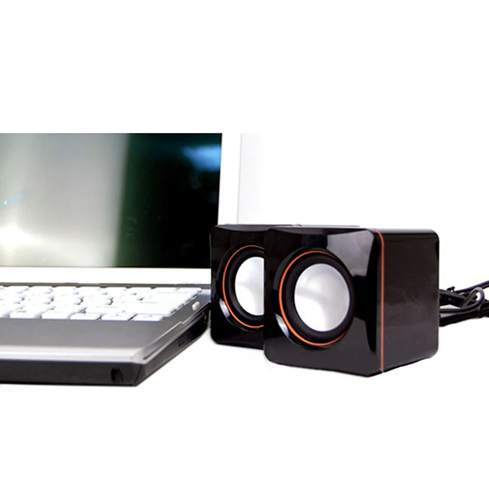 Портативный мини проводной USB динамик Мультимедиа Стерео звук динамик s для ноутбуков ПК телефон ноутбук компьютер Саундбар
