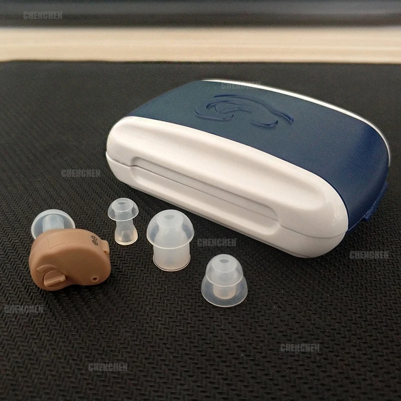 Портативный мини слуховой аппарат Audiphones с регулируемым тоном невидимый Лучший