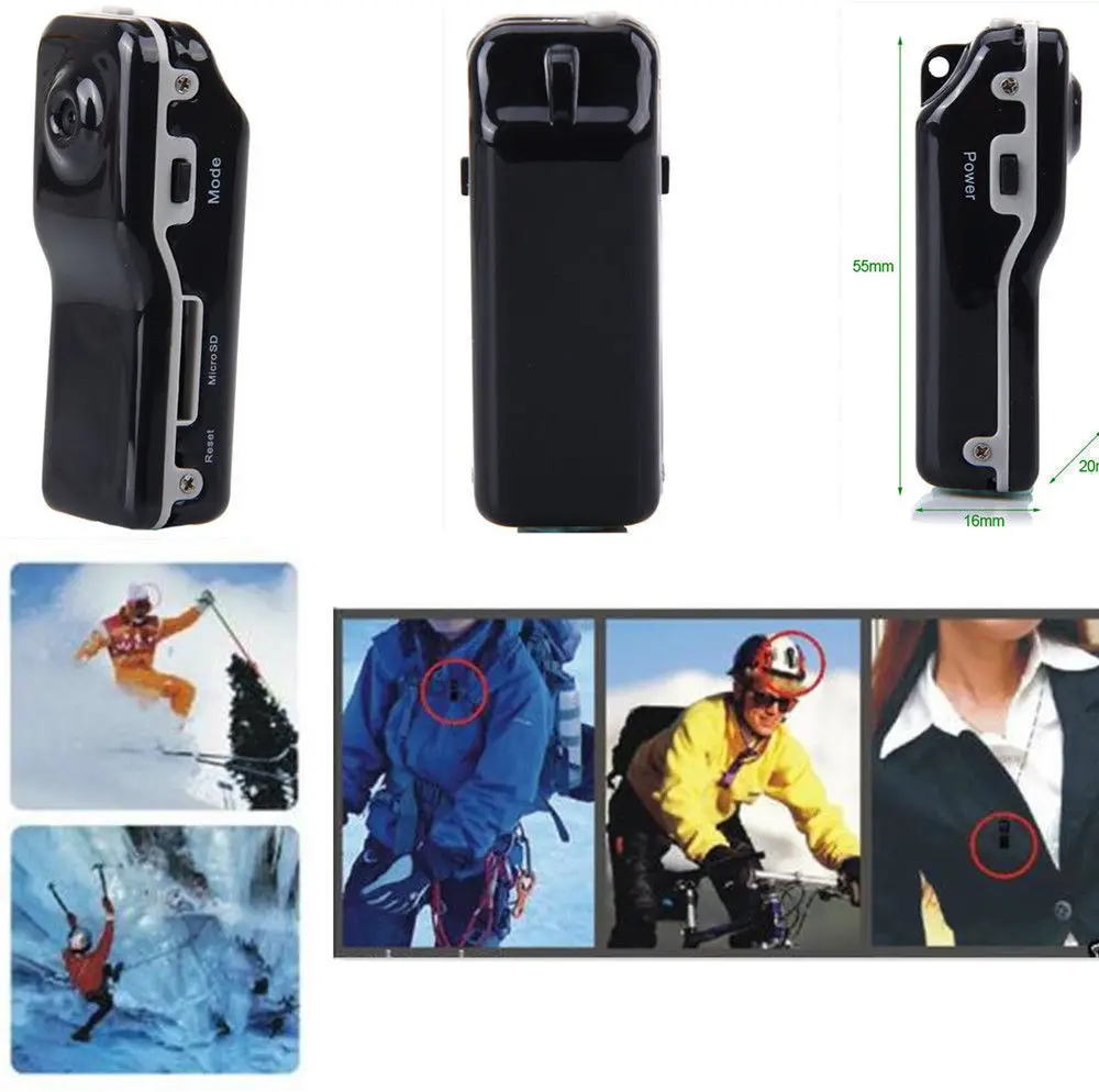 16GB Card+Camera HD Mini DV Video Recorder Camcorder Security Nanny Sound Cam | Безопасность и защита
