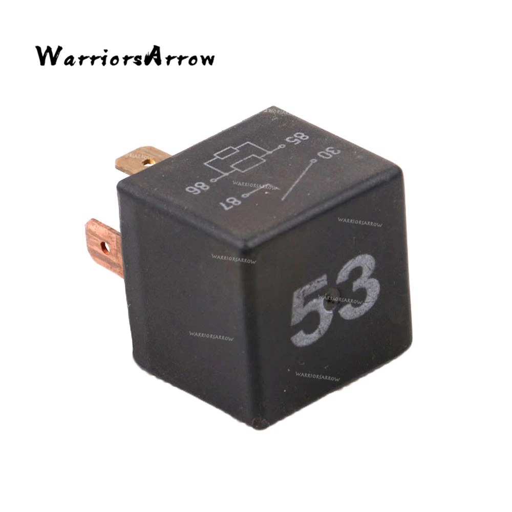

WarriorsArrow Multi Purpose Relay 53# 4-pin For Volkswagen Golf For Audi A3 A4 A6 A8 For Seat For Skoda For Porsche 141951253B