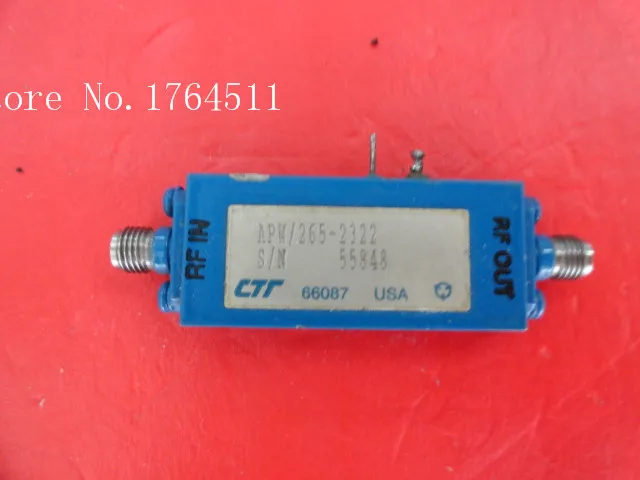 

[BELLA] CTT APW/265-2322 18-26.5GHZ 24DB 12V supply amplifier SMA