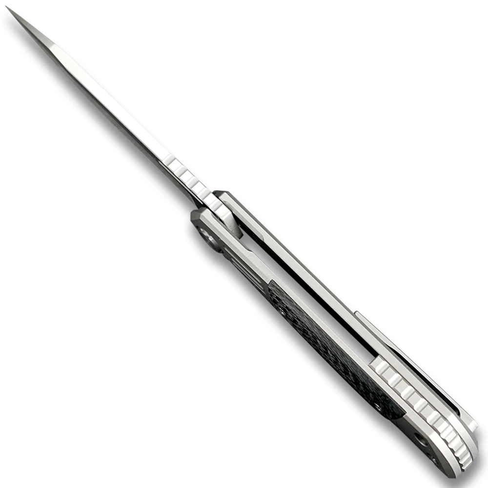 TwoSun d2 лезвие складной карманный нож тактические ножи охотничьи ножи титановые Углеродные волокна быстро открытые карманные папки нож TS49