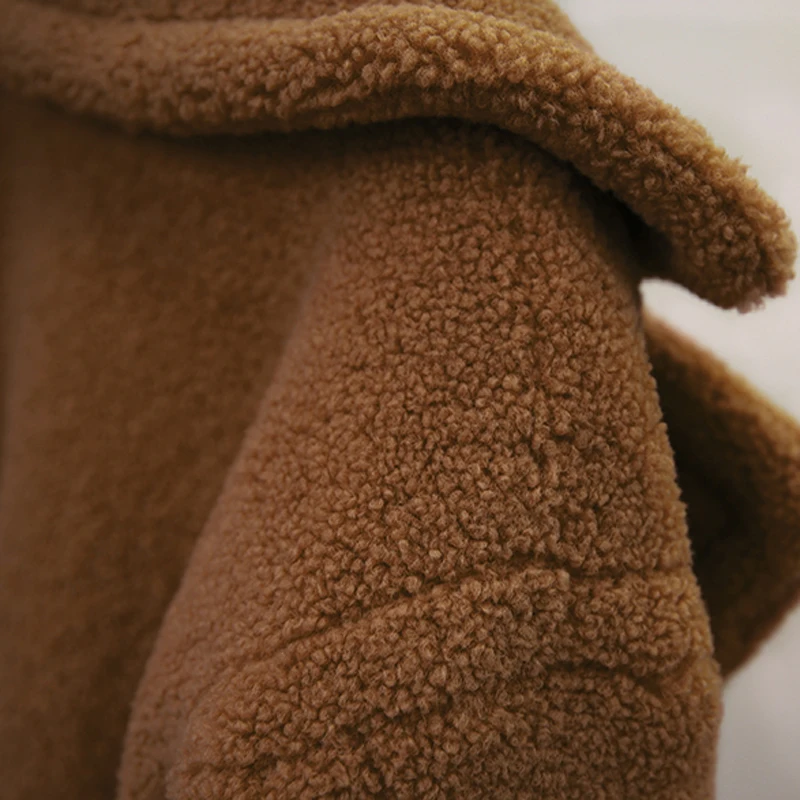 2018 new teddy coat faux fur long coat women lamb fur coat 4 color 2018 new teddy coat faux fur long coat women lamb fur coat 4 color