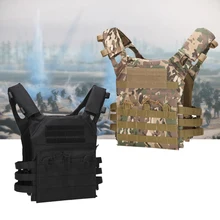 Airsoft Military Tactical Vest Combat Assault Plate Carrier Tactical Vest 7 Colors Outdoor Clothing Hunting Vest tmc jump plate carrier 500d cordura fg airsoft military tactical vest free shipping sku12050281