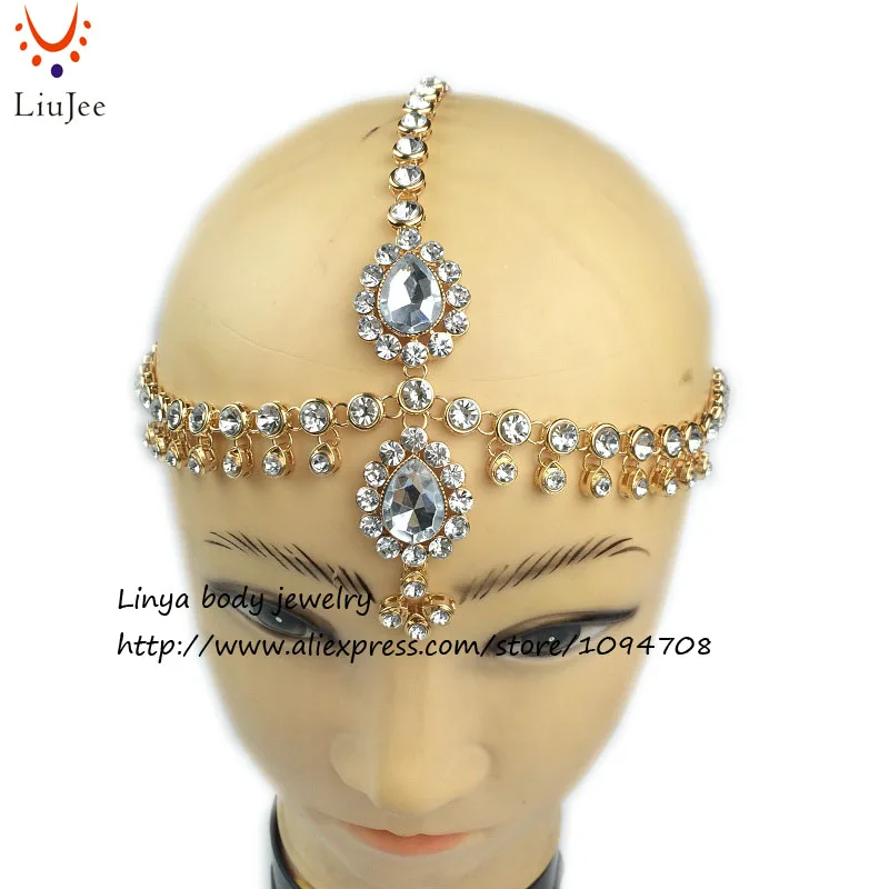 Новинка HC 207 Kundan богиня для свадьбы бохо Grecian украшения волос|wedding bridal|head chaingrecian head