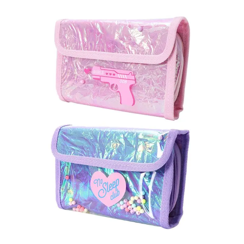 

1Pc Professional Holographic Makeup Bag Cosmetic Case Storage Organizer Travel Kit Makeup Organizer