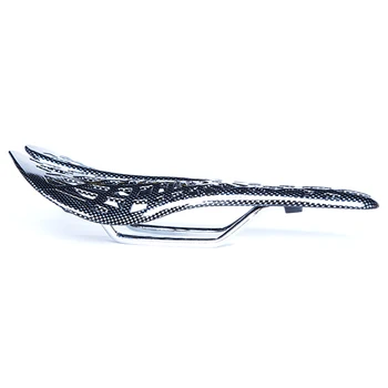 

Bicycle Cushion Btm Cycling Cushion Carbon Fiber Saddle Cushion Spider Web Shape Cushion Bicycle Equipment Black