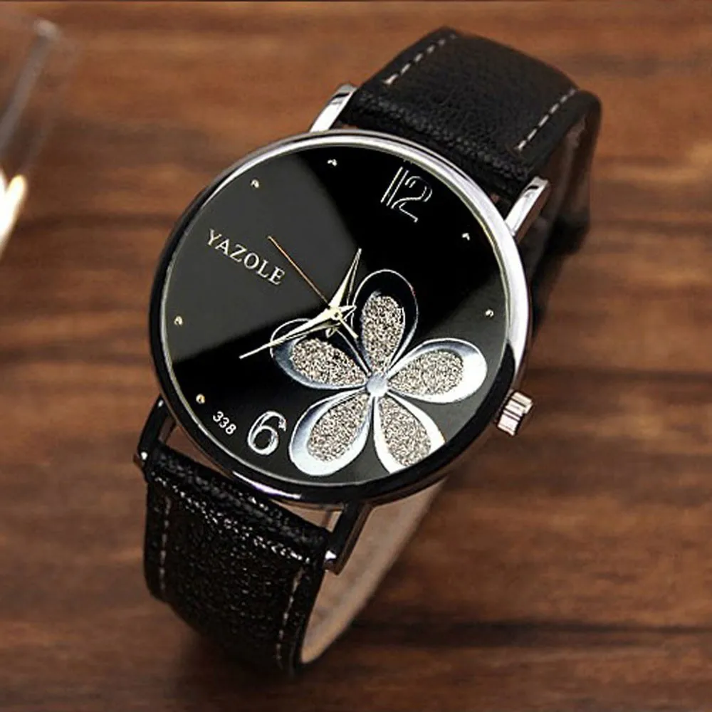 

Women's Watches Luxury Leather Ladies Watch 2018 Fashion Wristwatch Women Bracelet Watches Clock Relogio Feminino Saat Dress A40