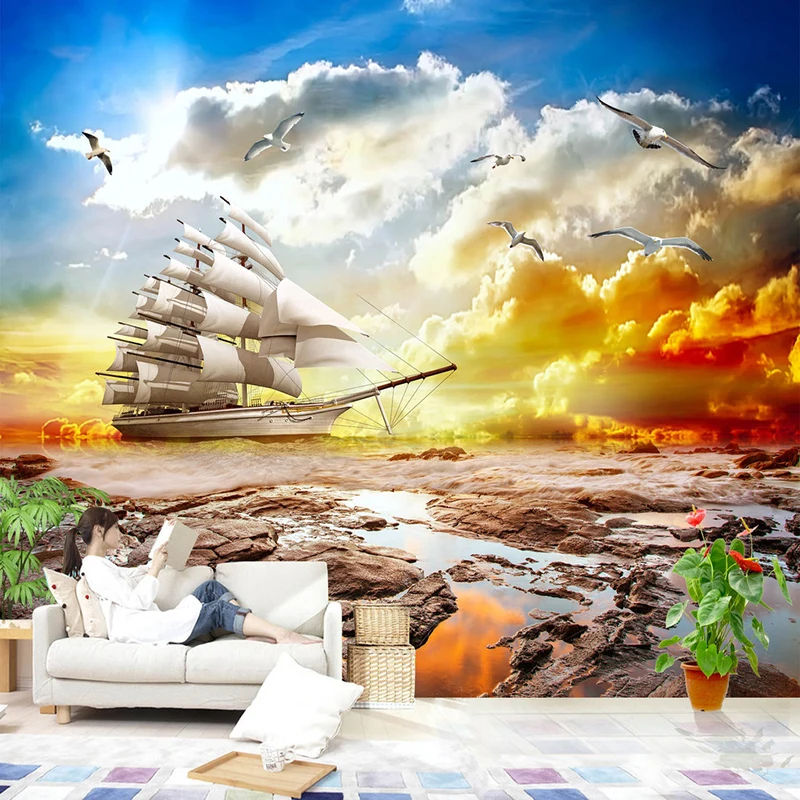 Обои для гостиной спальни обои на стену|wallpapers for living room|mural wallpaperlandscape murals |