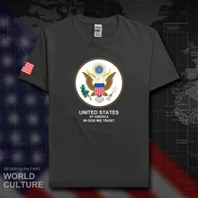 Estados unidos da américa eua t camisa homem camisetas 100% algodão nação equipe homem reunião fãs rua wear fitness verão 20