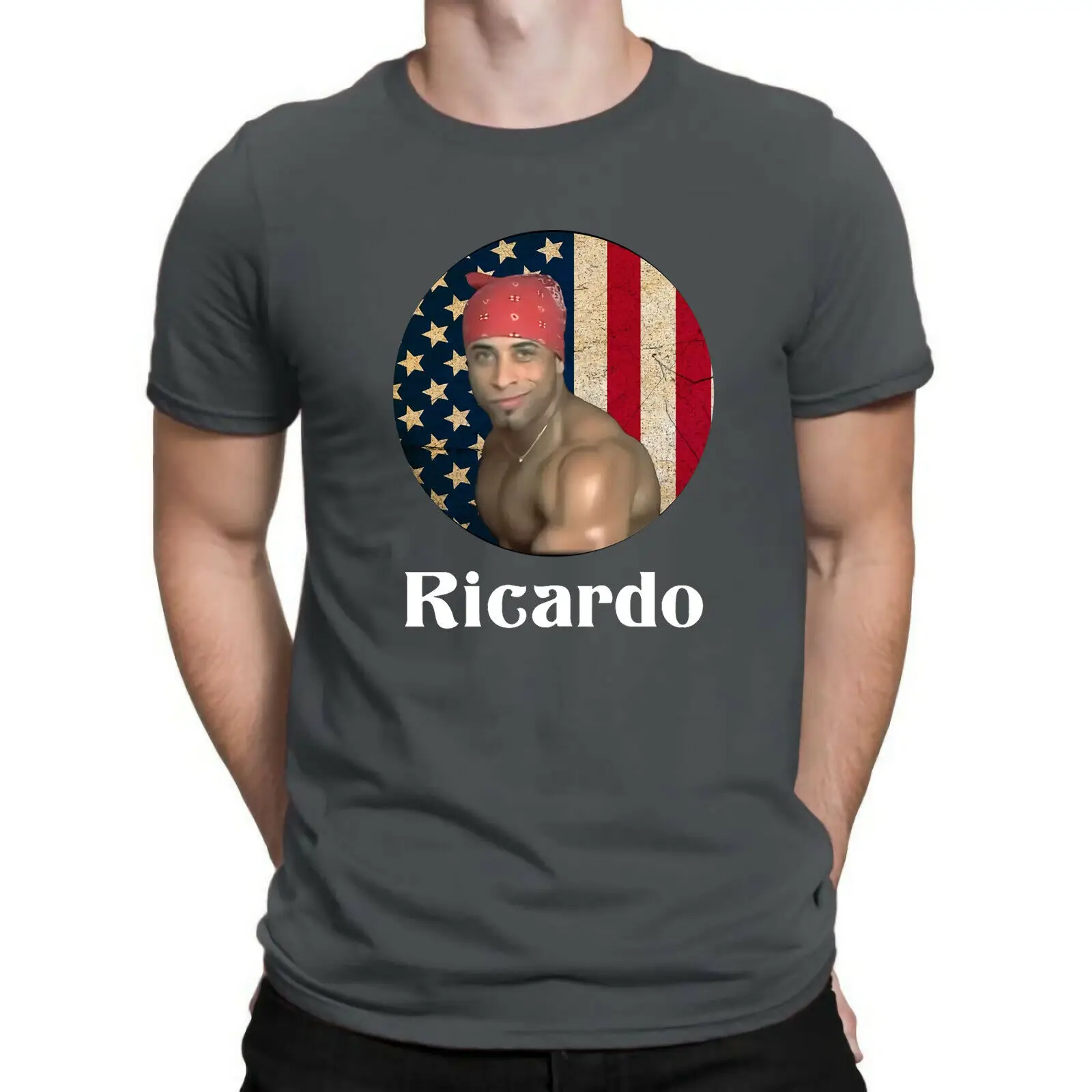 Сексуальная забавная футболка Ricardo Milos Meme Dancer мужские Новые Топы Мужская с