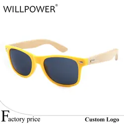 Бамбукового дерева солнцезащитные очки частная марка солнцезащитные очки 2017