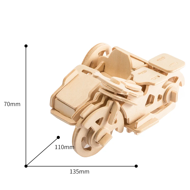 Robotime игрушки хобби 3D деревянные головоломки игры популярные детские развивающие игрушки для малышей и детей ясельного возраста Модели Строительные наборы машины