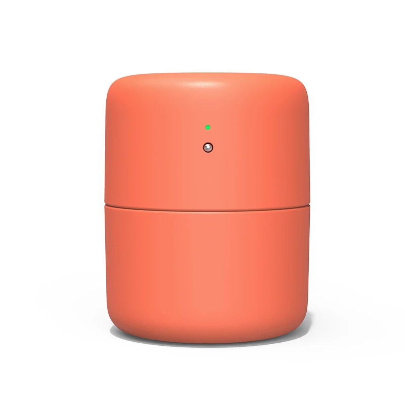 YOUPIN VH 420 мл USB Настольный увлажнитель бесшумный очиститель воздуха большой объем опрыскиватель сенсорный выключатель Умный анти-сухой дизайн бытовой - Цвет: Orange Red